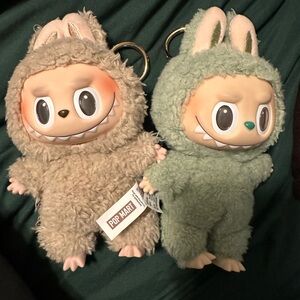 Labubu Bundle - Macaron Series. Green grape and Toffee